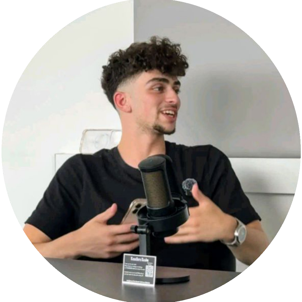 Adam Miller speaking during a recorded conversation